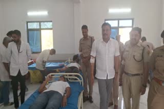 BHILWARA SP DONATED BLOOD