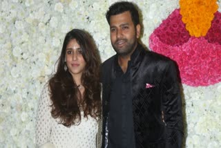 Rohit Sharma Ritika Sajdeh