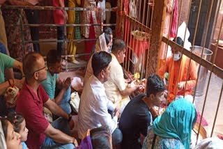 Mahendra Bhatt at Dhari Devi Temple