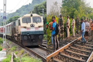 BOMB FOUND NEAR RAILWAY TRACK