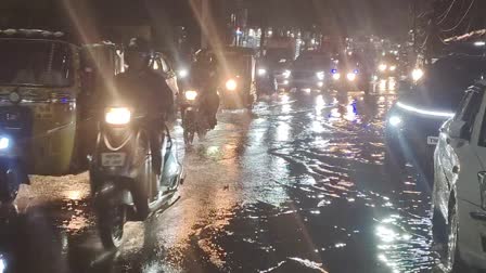 Many Places Rain in Hyderabad