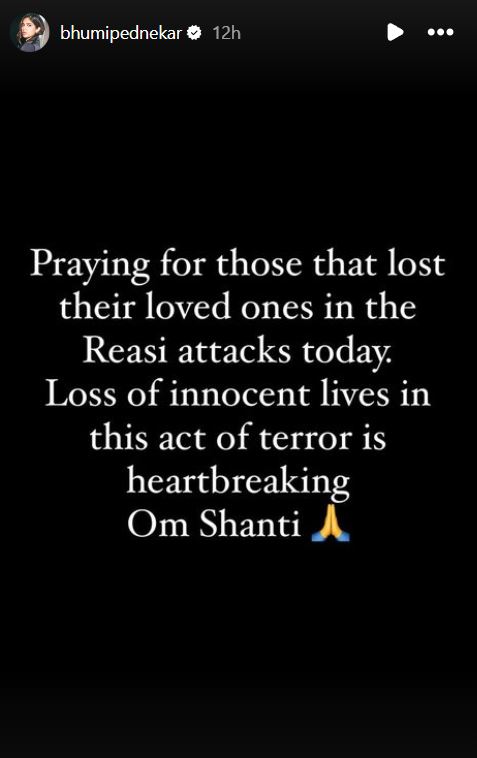 Actors, including Priyanka Chopra Jonas and Samantha Ruth Prabhu, Bhumi Pednekar, Tamannah Bhatia and others express grief over the terrorist attack on pilgrims in Jammu and Kashmir.