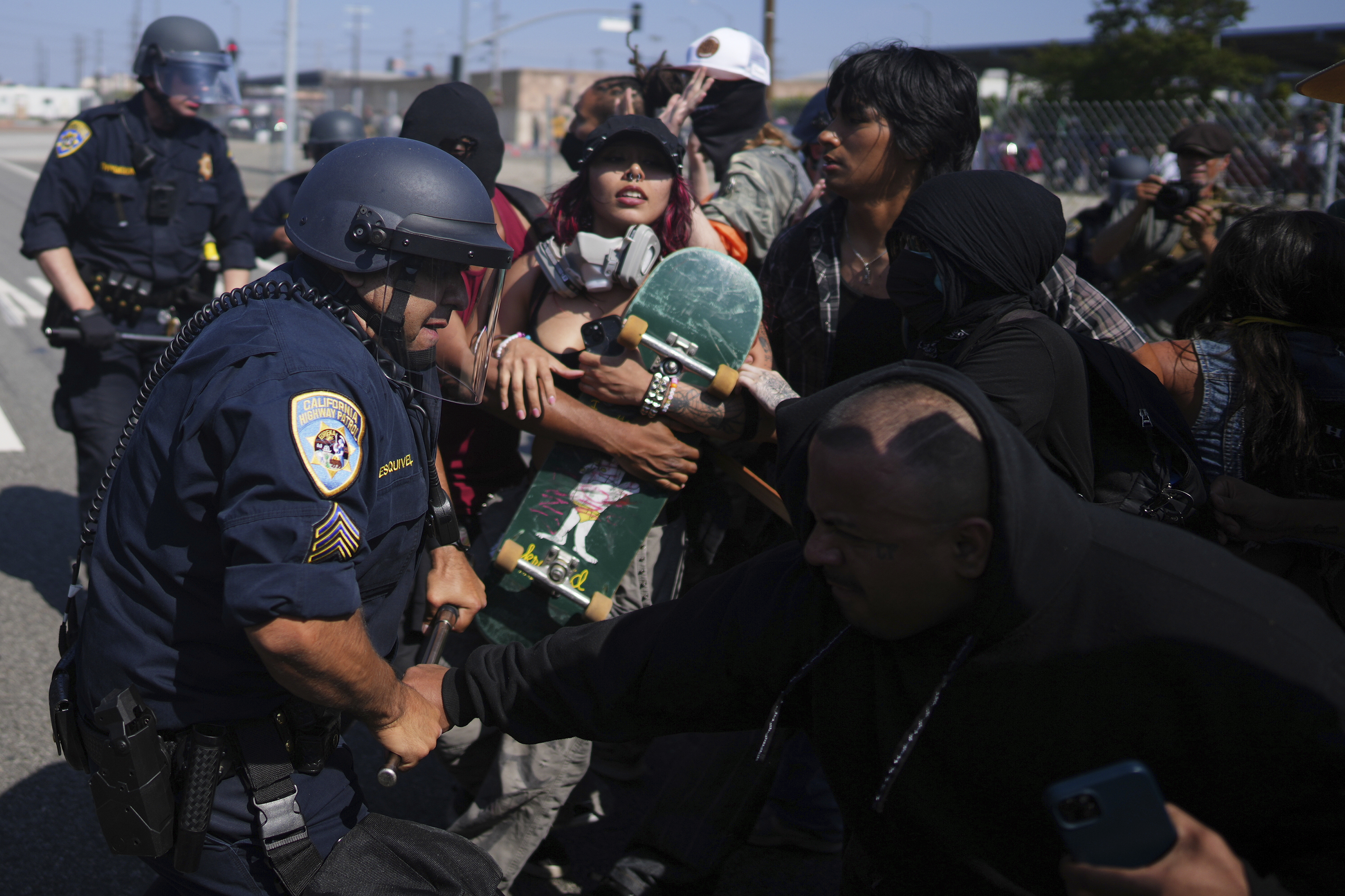 PROTESTS IN LOS ANGELES