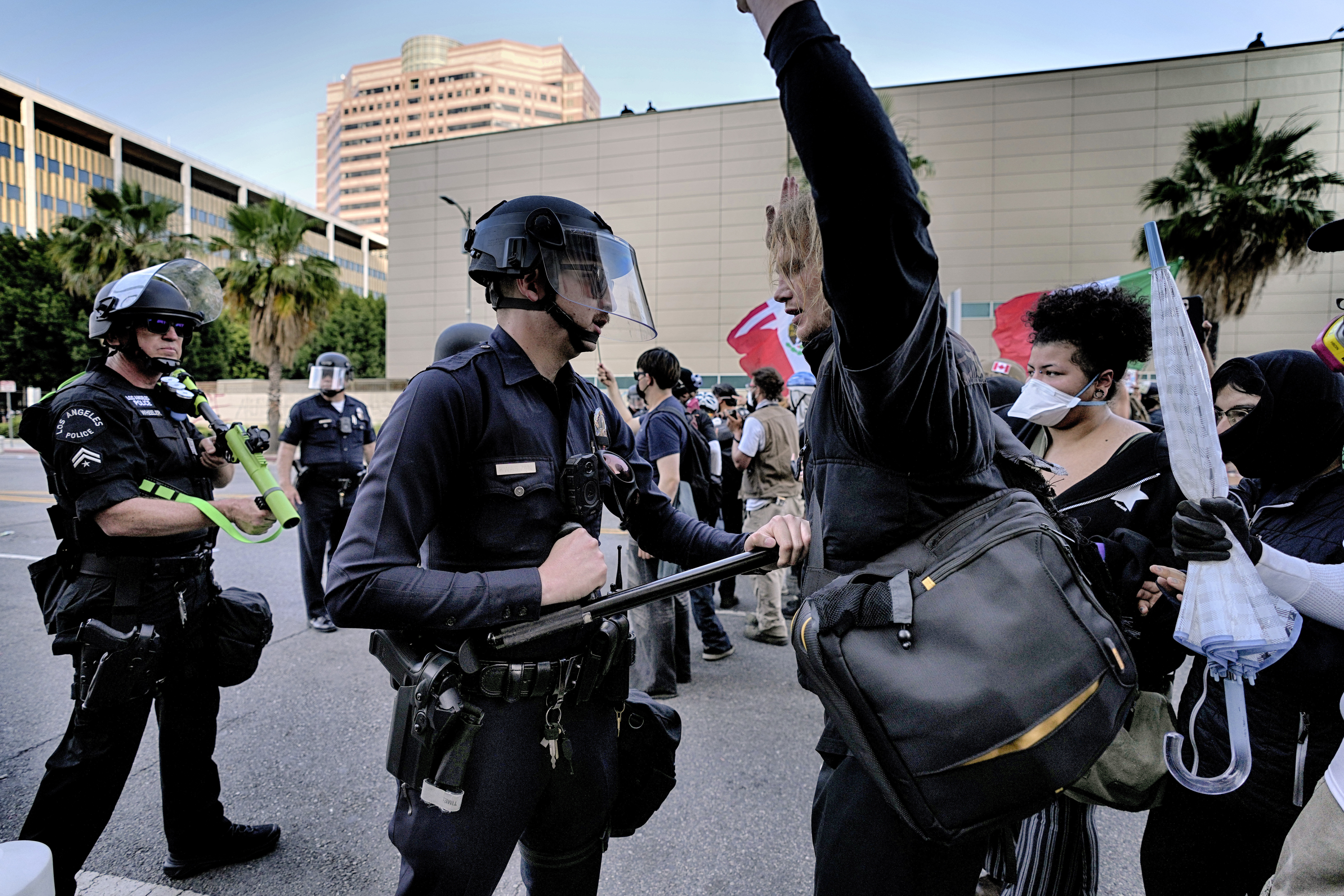 PROTESTS IN LOS ANGELES