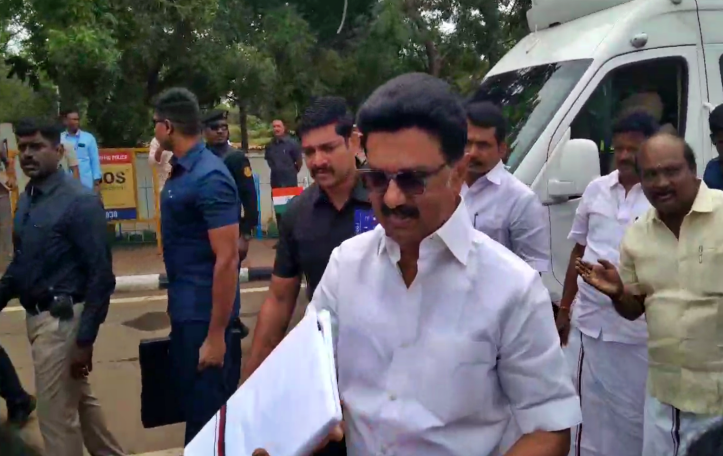 கோவை வந்த முதலமைச்சர் மு.க.ஸ்டாலின்