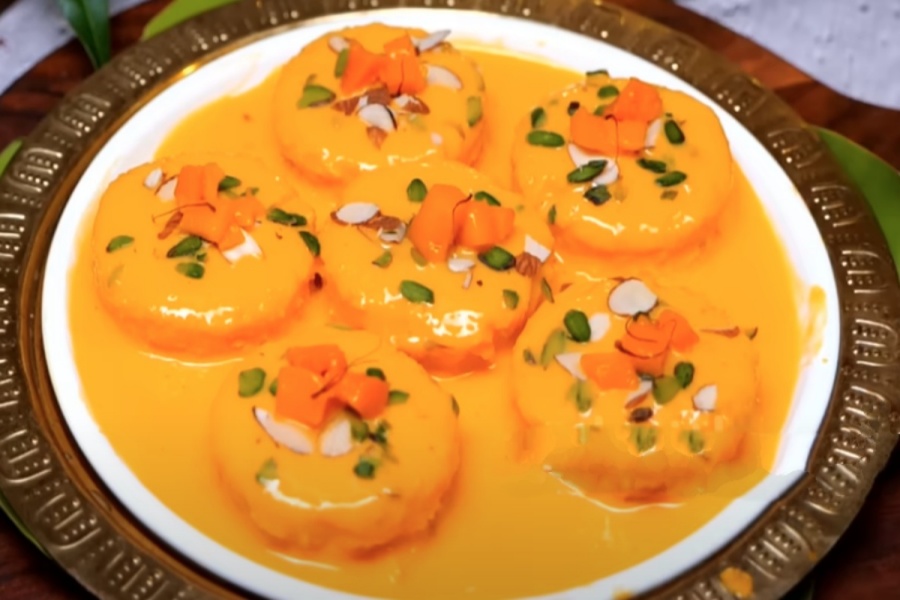 Mango Rasmalai
