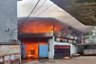 ELECTRIC VEHICLE BURNT TO ASHES