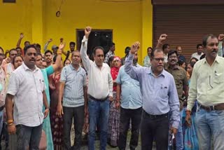 Bastar Teachers Protest