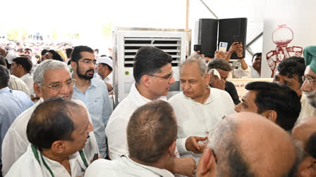 राजेश पायलट की पुण्यतिथि - सचिन के बुलावे पर दूरियां मिटाकर पहुंचे गहलोत, दिया ये बड़ा बयान