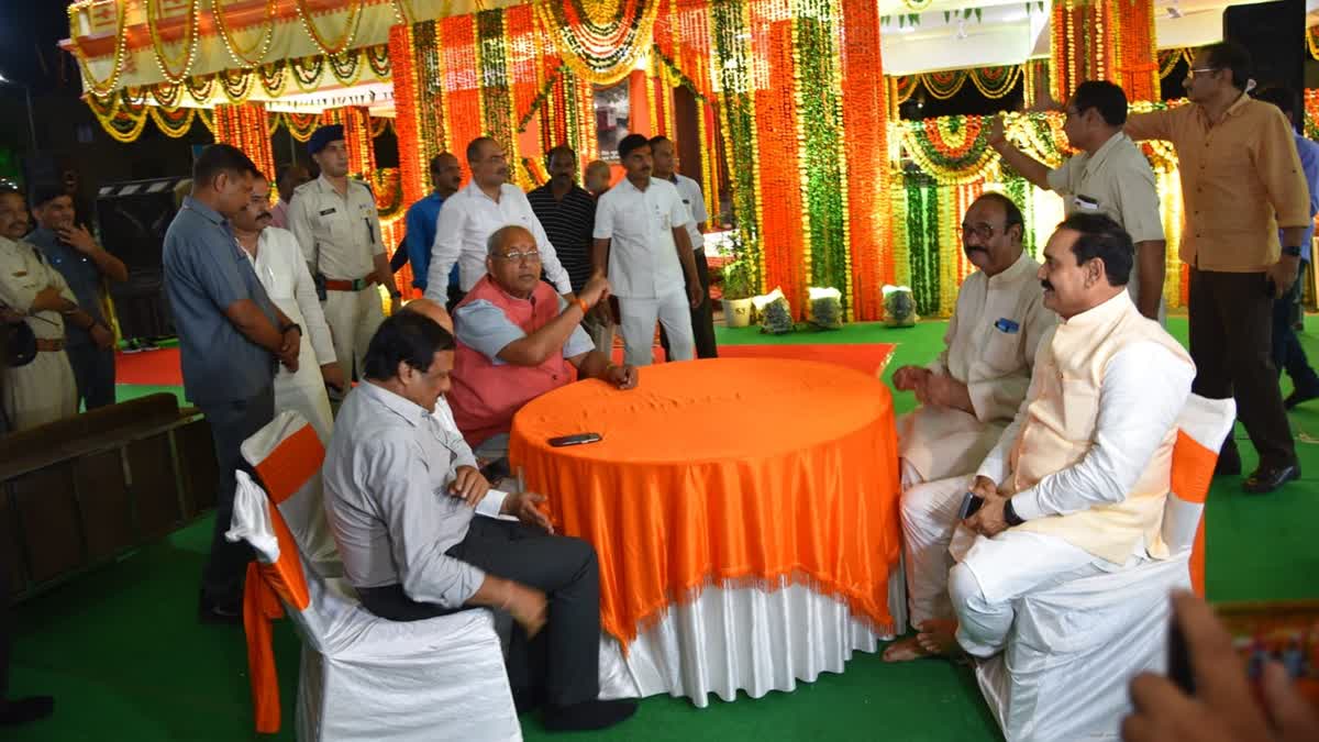 All party meeting ahead of MP assembly session