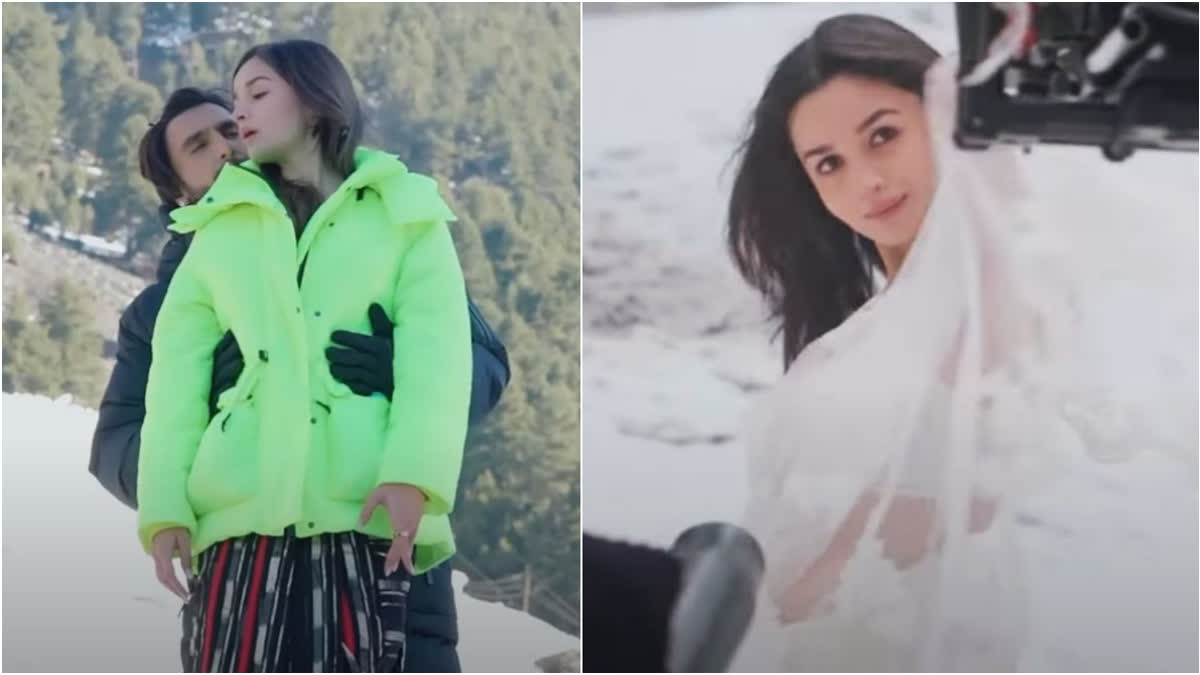 Bollywood actor Alia Bhatt, who will soon be seen in Karan Johar's Rocky and Rani Kii Prem Kahaani, has dropped a behind-the-scenes video of her Tum Kya Mile shoot on her social media handle. The video provides fans with a glimpse of all the fun that took place during the song's shoot. Rocky and Rani Kii Prem Kahaani marks Alia's first shoot after postpartum.