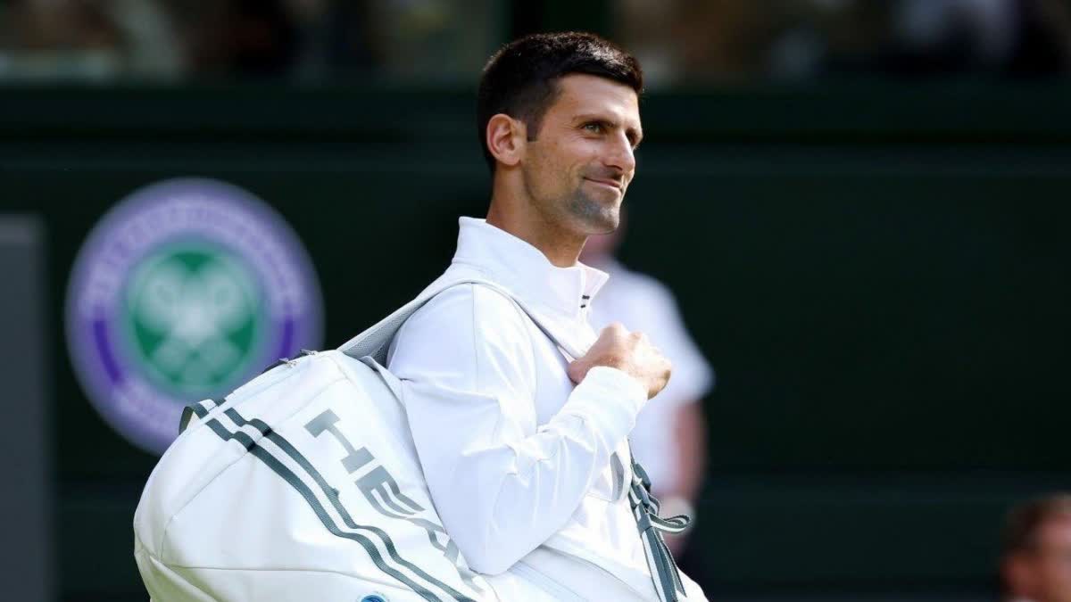 Novak Djokovic  Wimbledon 2023  Novak Djokovic Wimbledon shoes  വിംബിൾഡണ്‍  വിംബിൾഡണ്‍ 2023  നൊവാക് ജോക്കോവിച്ച്  Novak Djokovic in to Wimbledon pre quarter