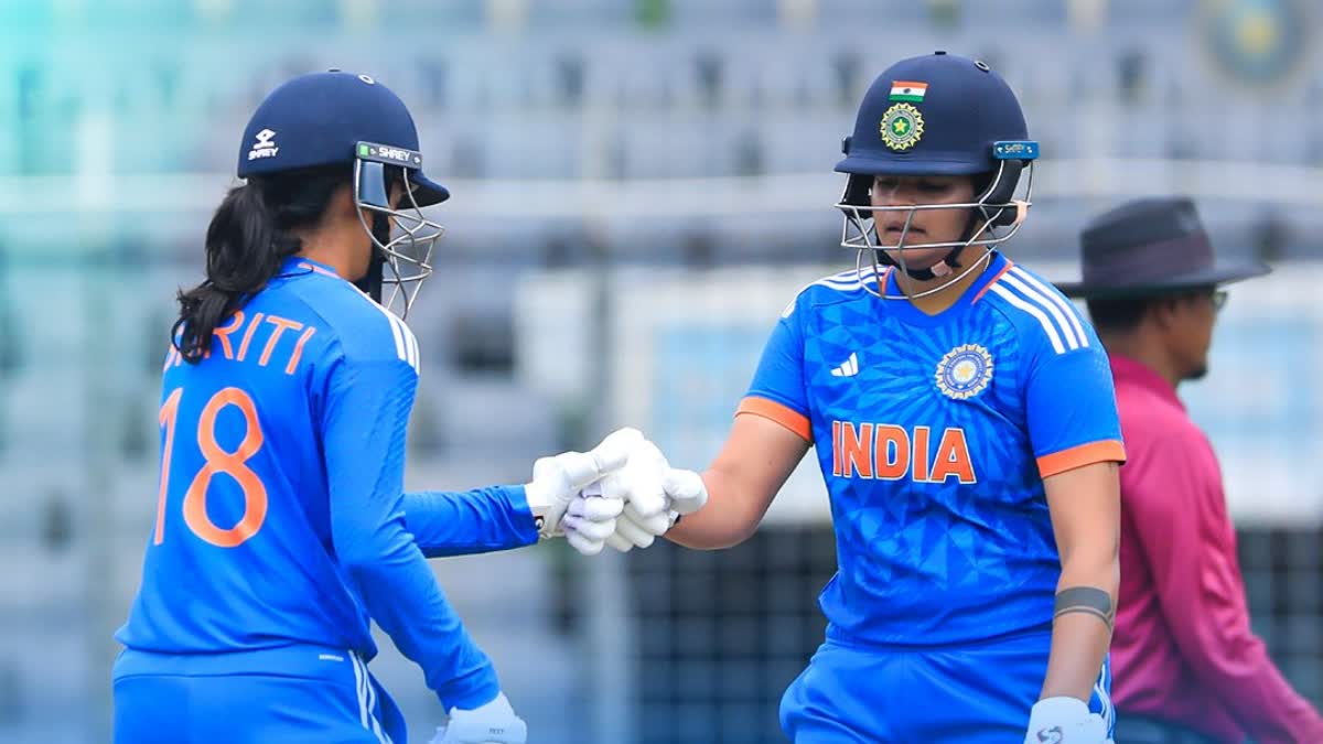 IND W vs BAN W  india women vs bangladesh women  minnu mani  ഹര്‍മന്‍പ്രീത് കൗര്‍  Harmanpreet Kaur  ഇന്ത്യ vs ബംഗ്ലാദേശ്  ഇന്ത്യന്‍ വനിത ക്രിക്കറ്റ് ടീം  Indian women cricket team  IND W vs BAN W 2nd T20I score updates  ഇന്ത്യന്‍ വനിതകള്‍