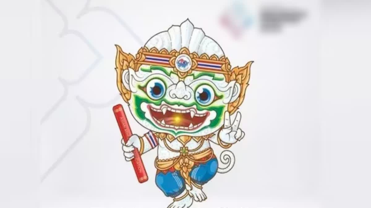 Asian Athletics Championships  Asian Athletics Championships 2023  Hanuman Official Mascot  Lord Hanuman  ഏഷ്യന്‍ അത്‌ലറ്റിക്‌സ് ചാമ്പ്യന്‍ഷിപ്പ്  ഹനുമാന്‍  ഭാഗ്യചിഹ്നമായി ഹനുമാന്‍  പിടി ഉഷ  PT Usha  മുരളി ശ്രീശങ്കര്‍  m sreeshankar