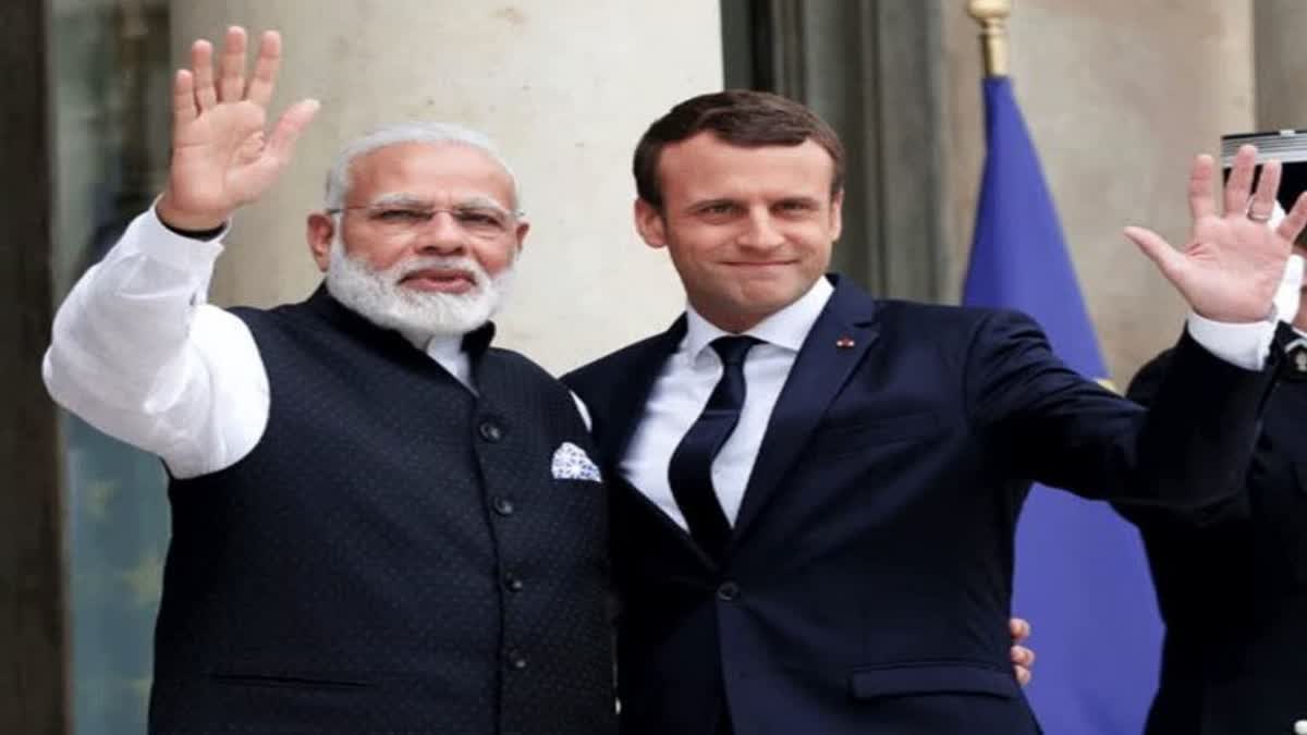 PM Modi President Macron