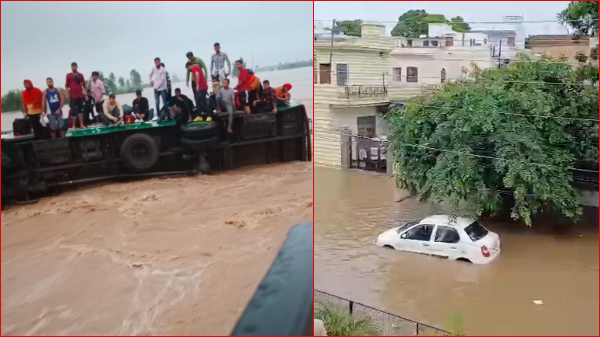 Heavy Rain in Haryana