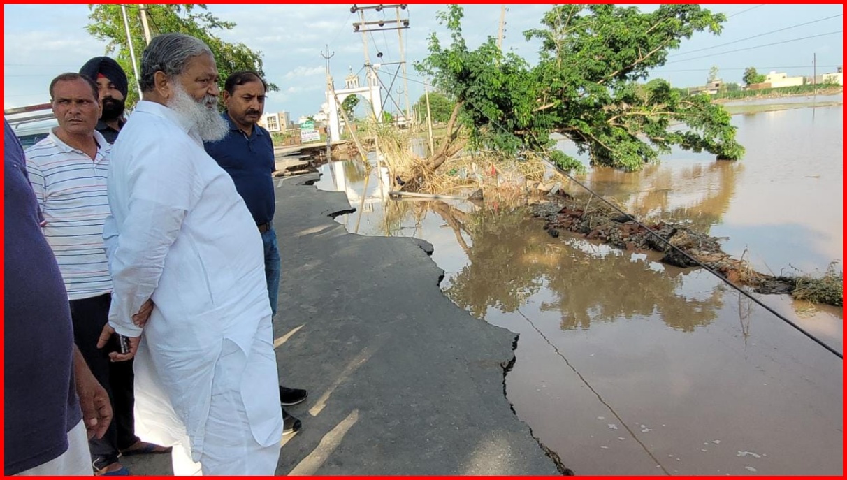 Heavy Rain in Haryana