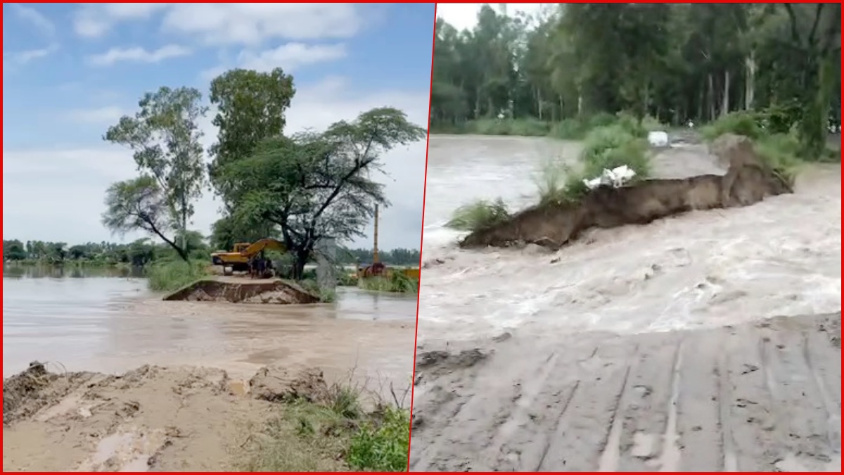 Waterlogging in many villages of Karnal