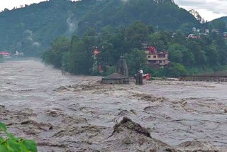 Devastation after Heavy Rain in Mandi.