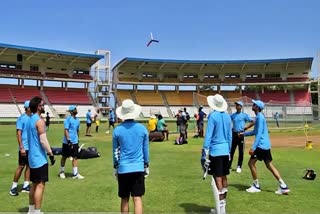 ಭಾರತ ತಂಡದಿಂದ ವಿಶೇಷ ಫೀಲ್ಡಿಂಗ್​ ಅಭ್ಯಾಸ