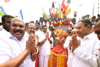 Former Minister Jayakumar said AIADMK flag and symbol should not be used by OPS and his supporters