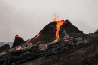 Volcano Erupted near Reykjavik