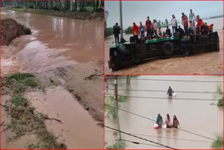 Yamuna river water reached in Panipat