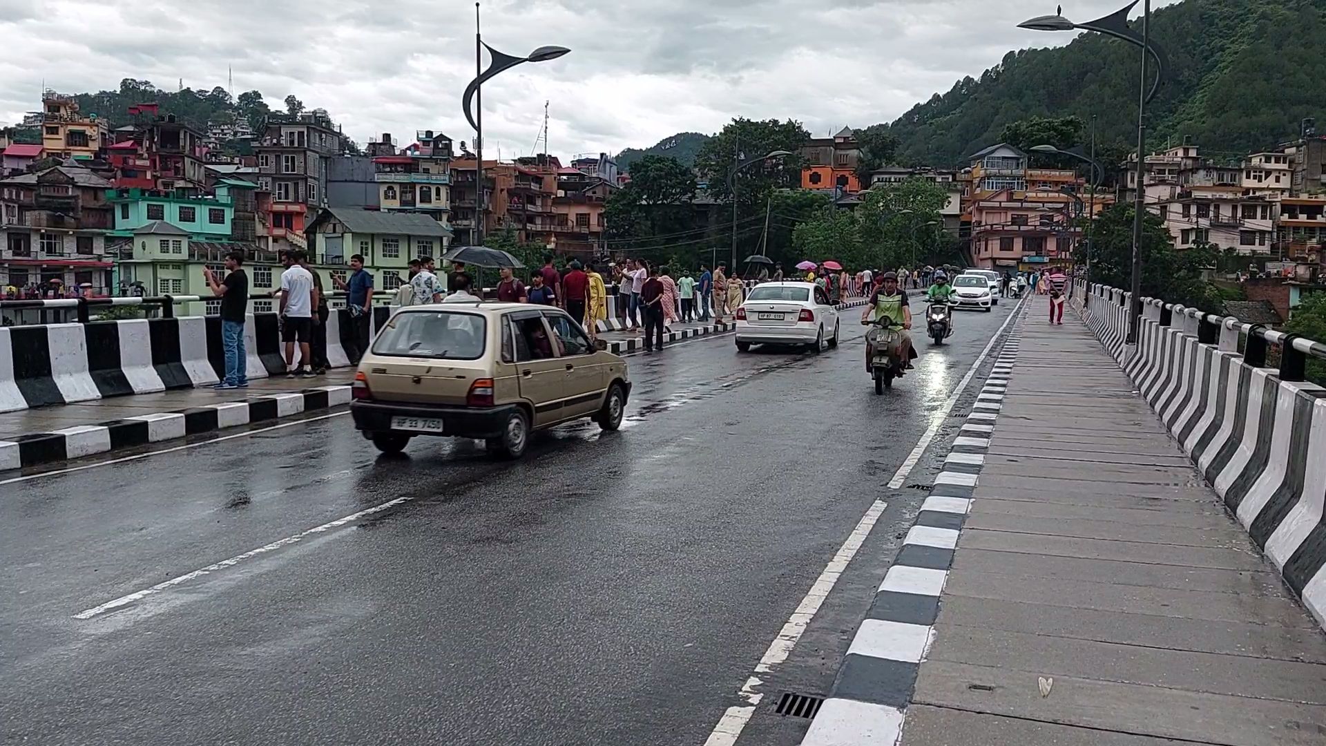 Devastation after Heavy Rain in Mandi.