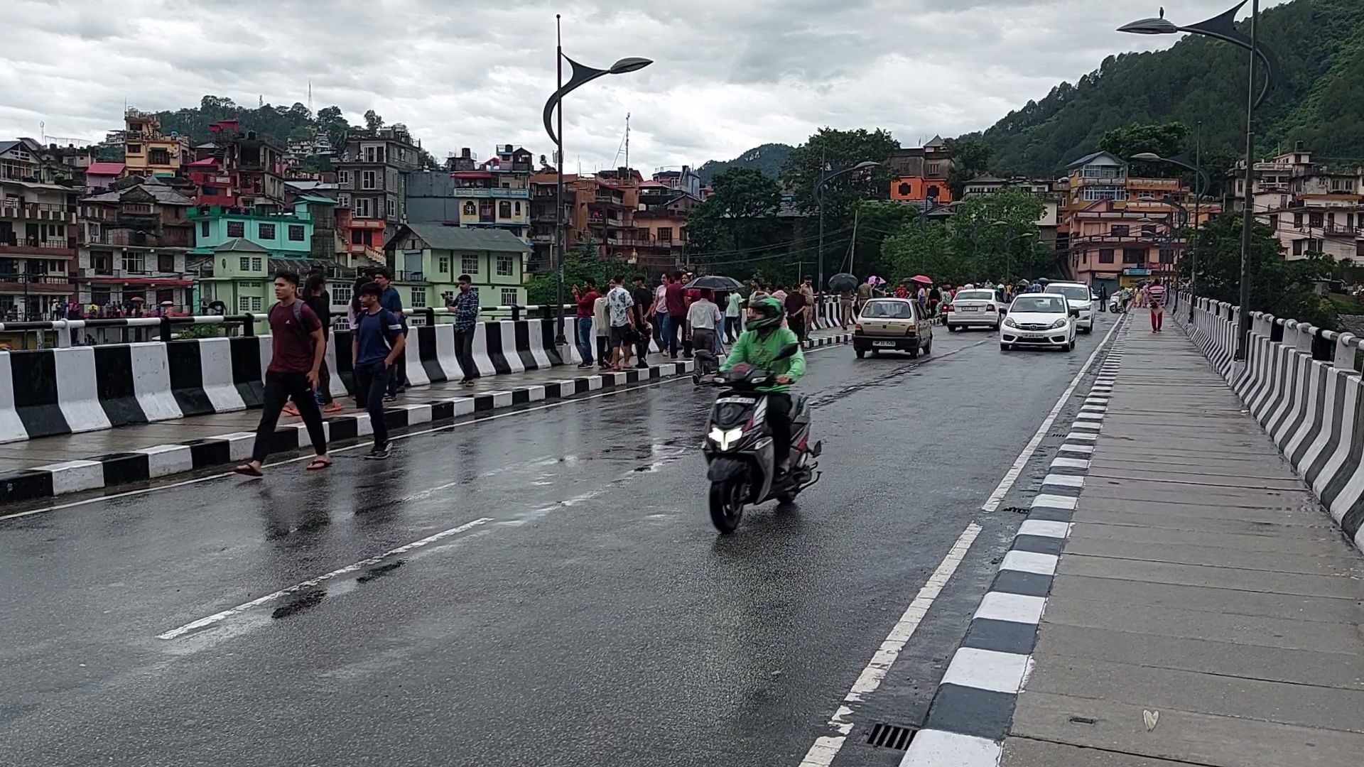 Devastation after Heavy Rain in Mandi.