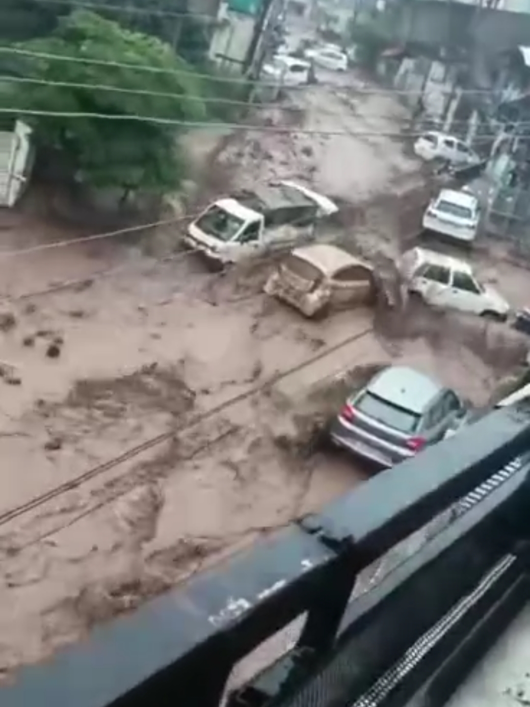 Flood in Solan