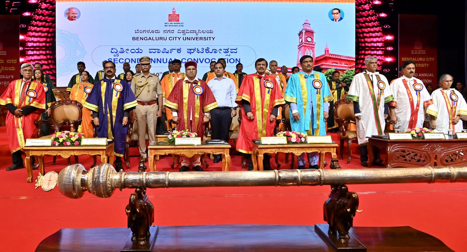 Thawar Chand Gehlot attended City University 2nd Convocation