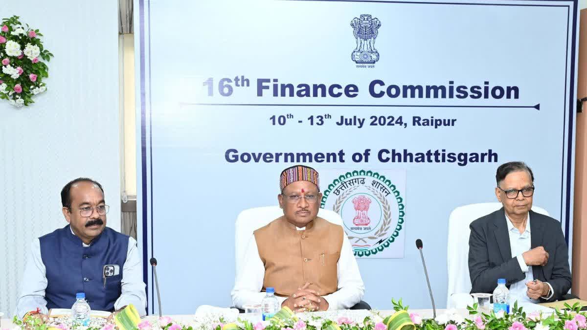 FINANCE COMMISSION MEETING in Raipur