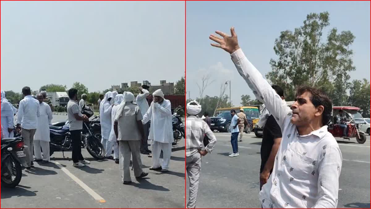 Highway jam in Hisar