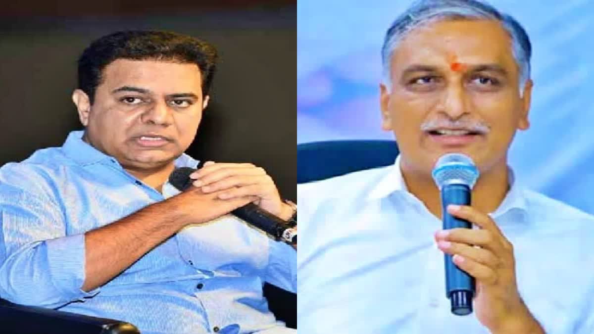 KTR and Harish Rao to DGP about Police action on Youth