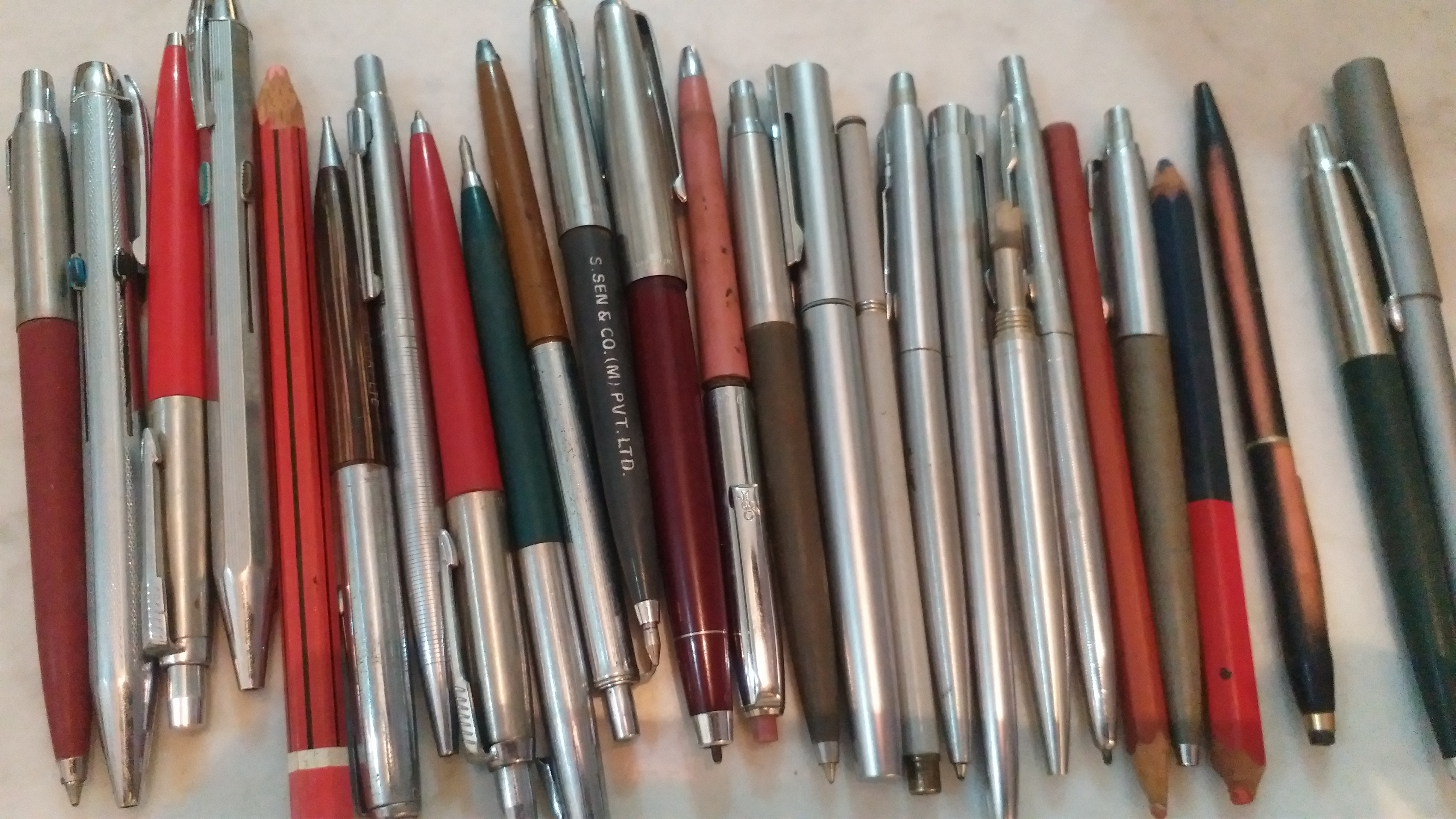 Old Pens In Bank Locker