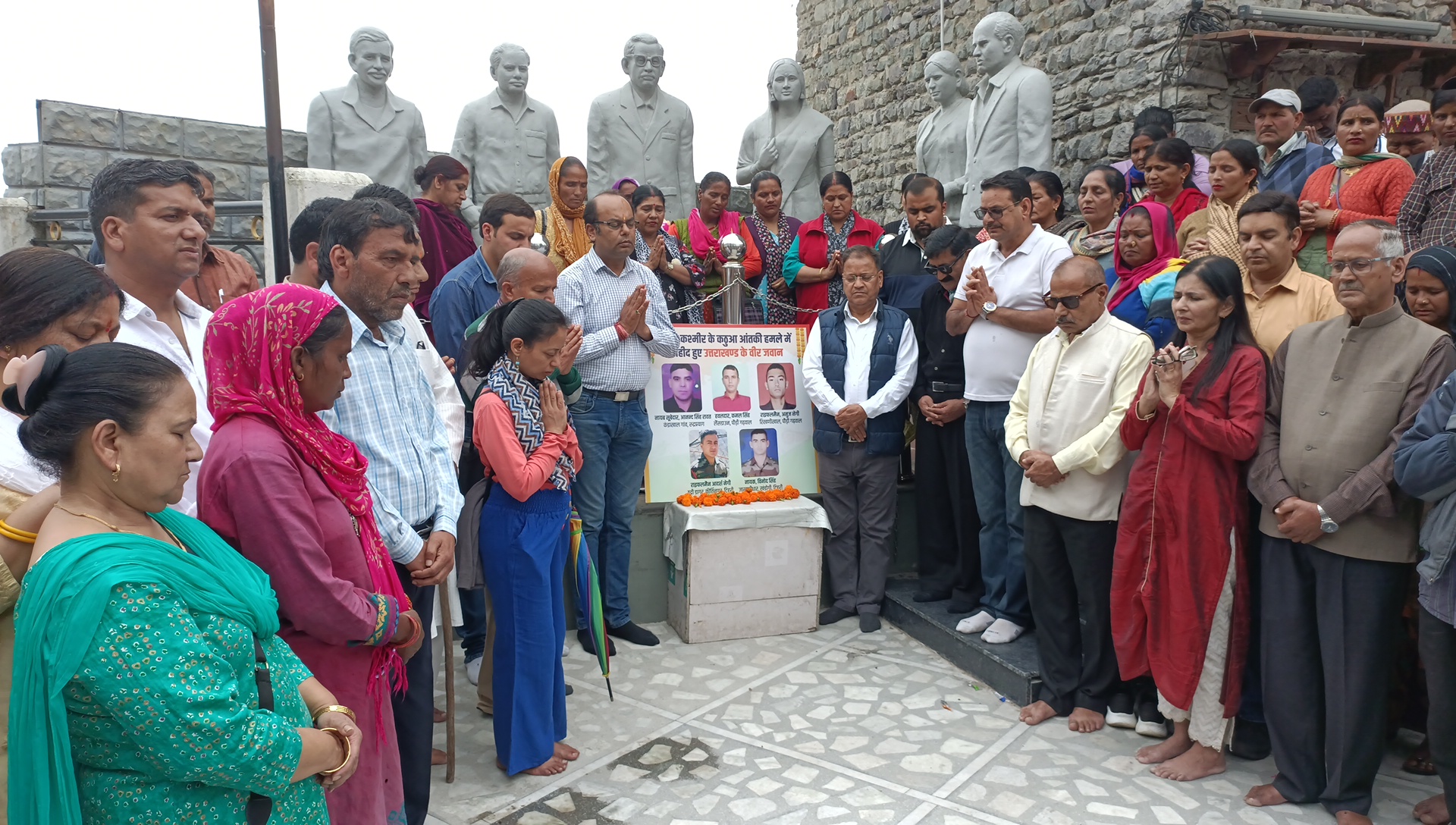 Saints Paid Tribute to Soldiers of Uttarakhand