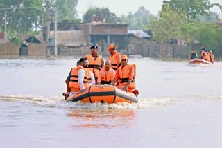 Around 60 villages in Balrampur, Tulsipur and Utraula tehsils have been hit by floods due to the overflow of the Rapti River, creating havoc in UP's Balrampur district.