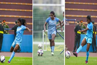 Indian Woman Footballer