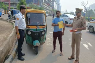 NOIDA POLICE CHALLAN ON MINOR DRIVERS