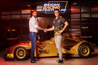 Sourav Ganguly and Indian Racing Festival official