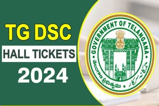 TELANGANA DSC HALL TICKETS 2024