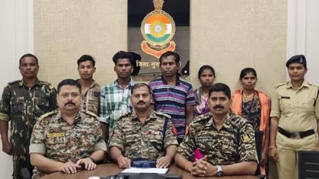 Naxalites surrendered in Sukma