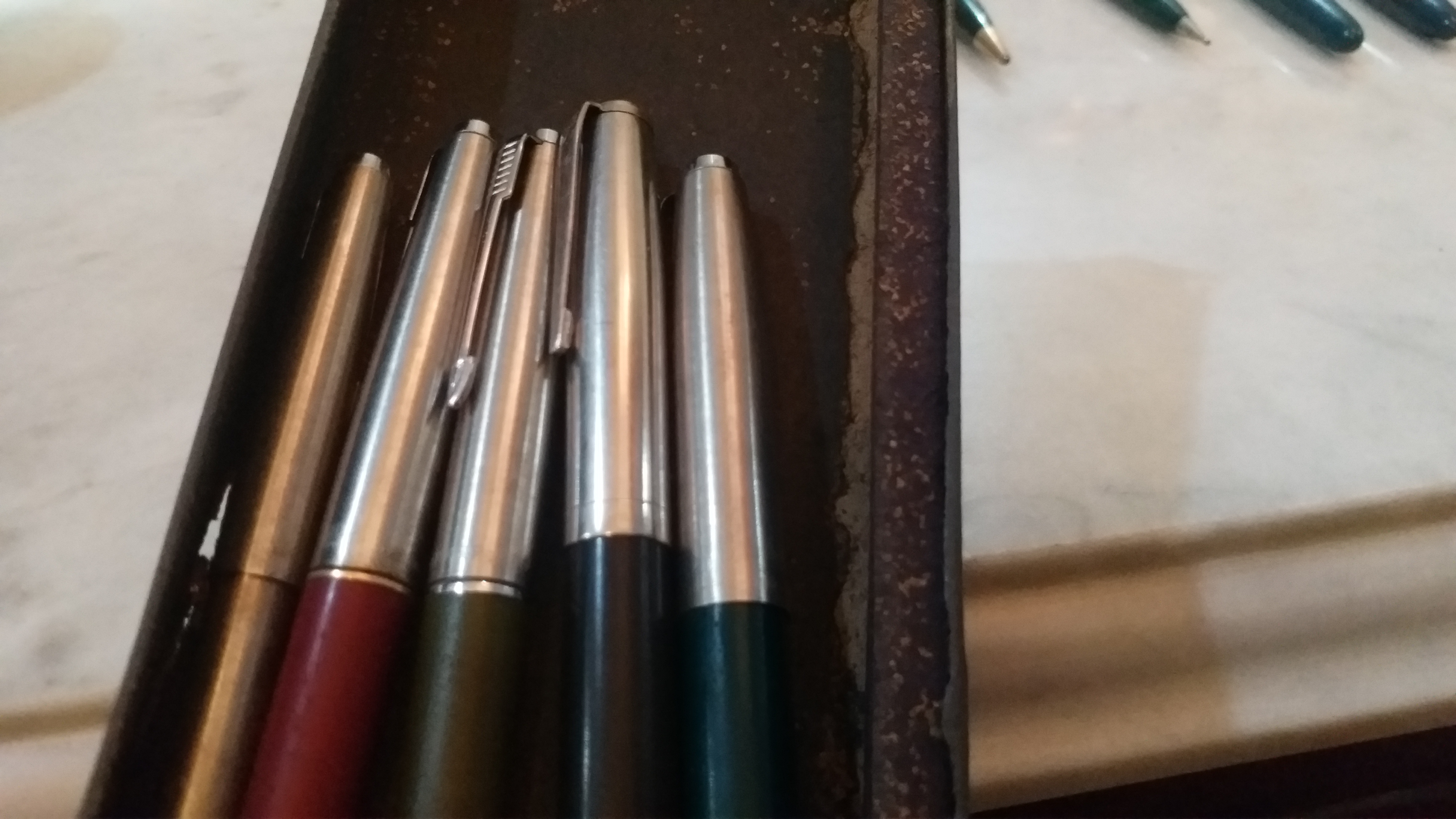 Old Pens in Bank Locker
