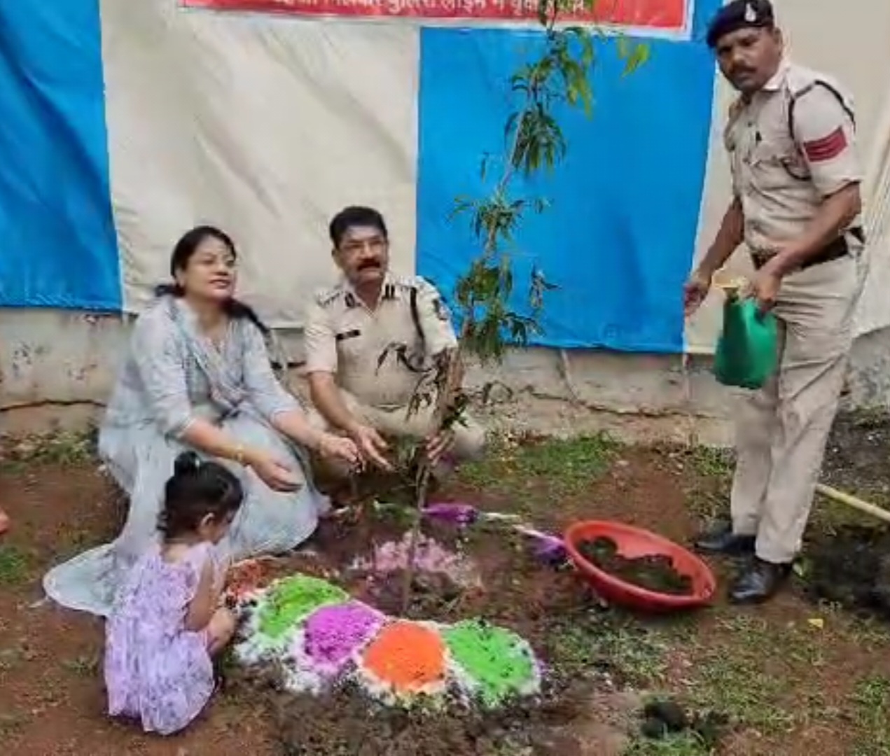 MP police plantation festival