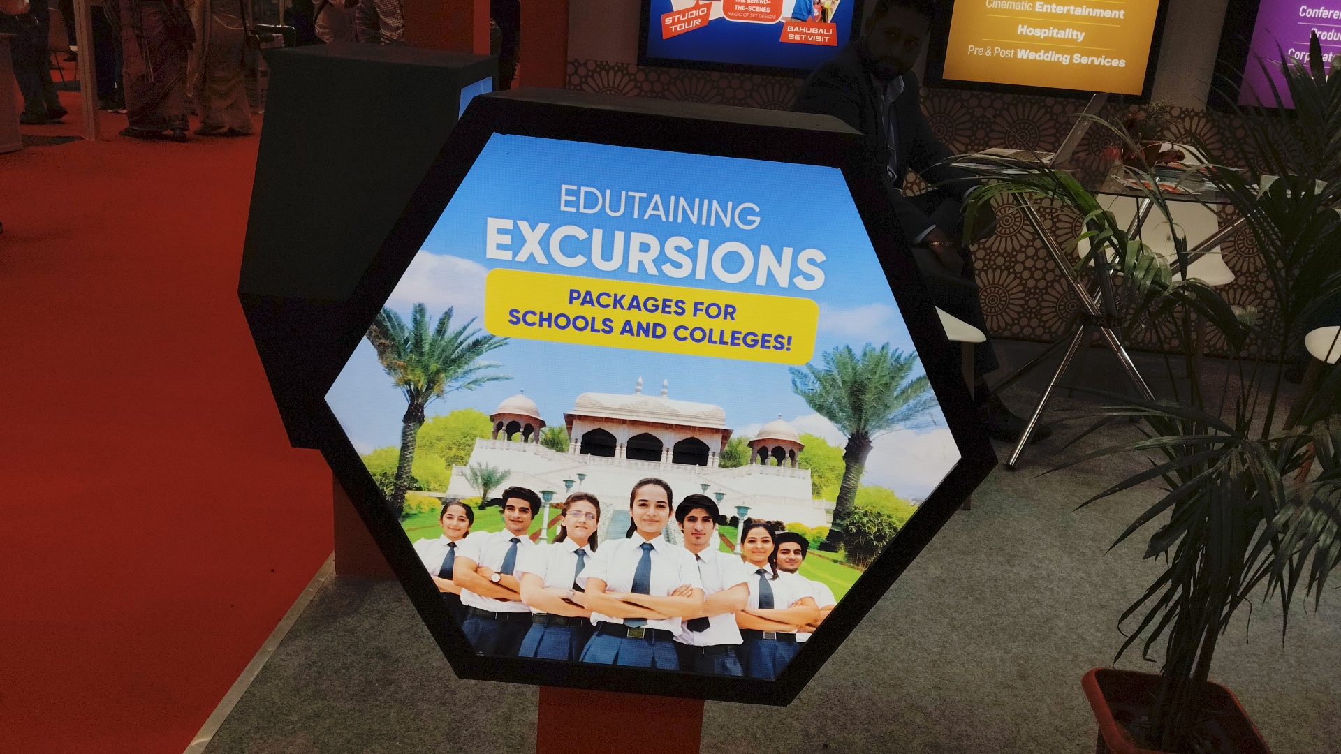 Ramoji Film City's stall at Travel and Tourism Fair