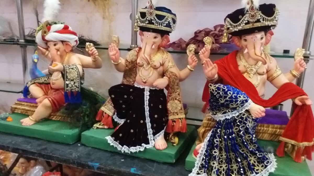 Mumbai pattern Ganpati Bappa