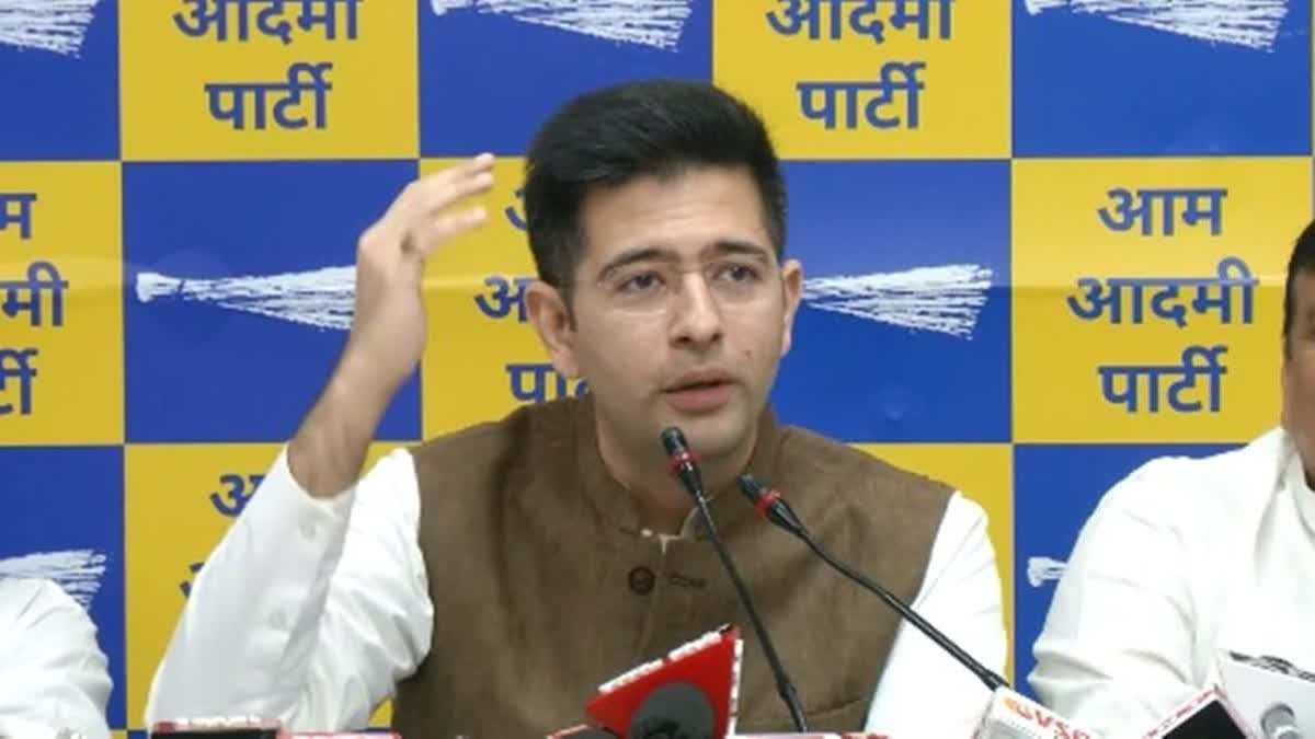 AAP MP Raghav Chadha suspended from Rajya Sabha for 'inappropriate conduct'