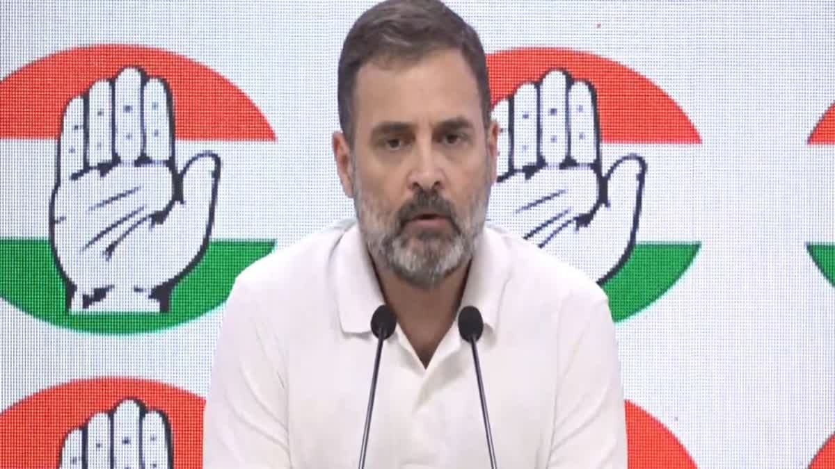 Rahul slams pm modi