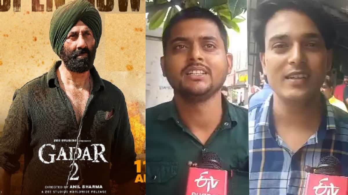 audience in delhi gave reaction on film gadar 2
