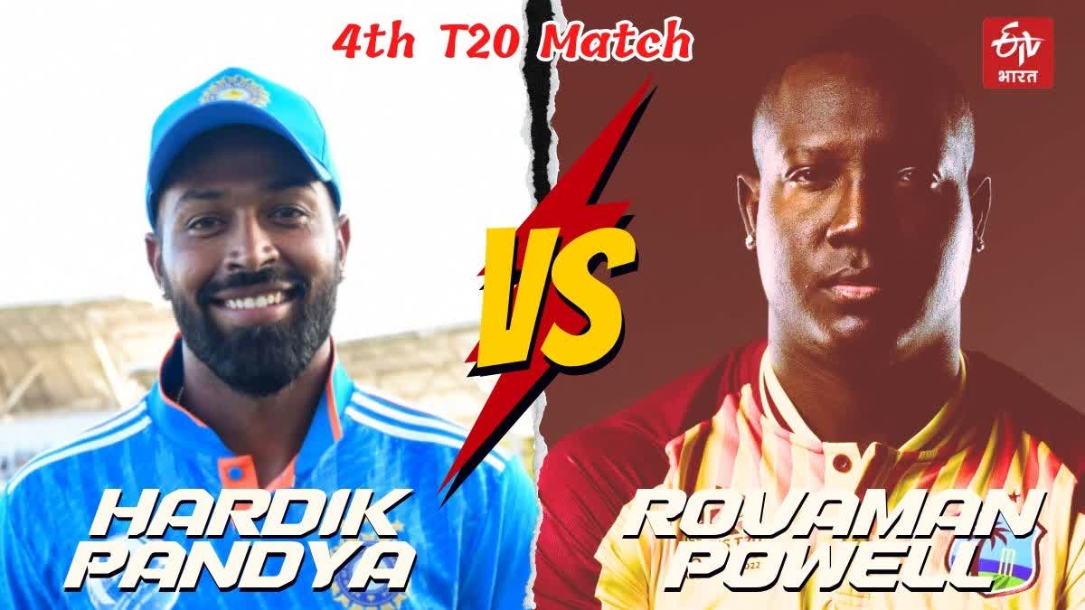 IND vs WI 4th T20I Head to Head Match Preview Central Broward Stadium Lauderhill Florida